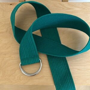 Vintage chicos belt - one size. Turquoise